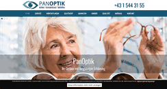 Desktop Screenshot of panoptik.at